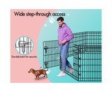 Pet Playpen 30 Inch Large 8 Panel Fence Enclosure Dog Metal Exercise Pen
