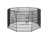 Pet Playpen 2X36" 8 Panel Dog Playpen Pet Fence Exercise Cage Enclosure Play Pen