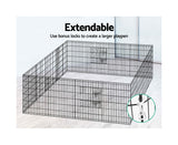 Pet Playpen 2X36" 8 Panel Dog Playpen Pet Fence Exercise Cage Enclosure Play Pen