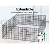 Pet Playpen Dog Playpen Cage Enclosure 8 Panel 36" Puppy Exercise Fence Play Pen
