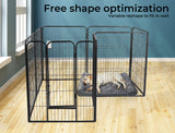  Pet Playpen Panel Pet Dog Playpen Puppy Exercise Cage Enclosure Fence Play Pen 48''